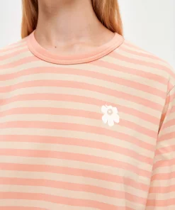 Marimekko Kioski Esja Tasaraita Unikko Shirt