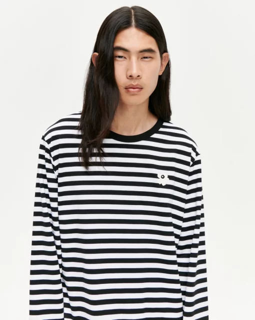 Marimekko Ruoti Tasaraita Unikko Ls Unisex