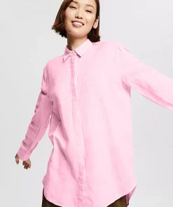 Esprit Linen Blouse Pink