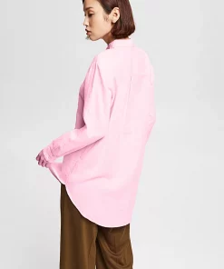 Esprit Linen Blouse Pink
