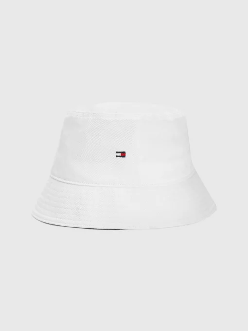 Tommy Hilfiger Flag Bucket Hat White