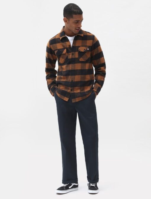 Dickies New Sacramento Shirt Brown Duck
