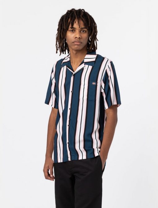 Dickies Lynnwood Short Sleeve Shirt Unisex Air Force Blue