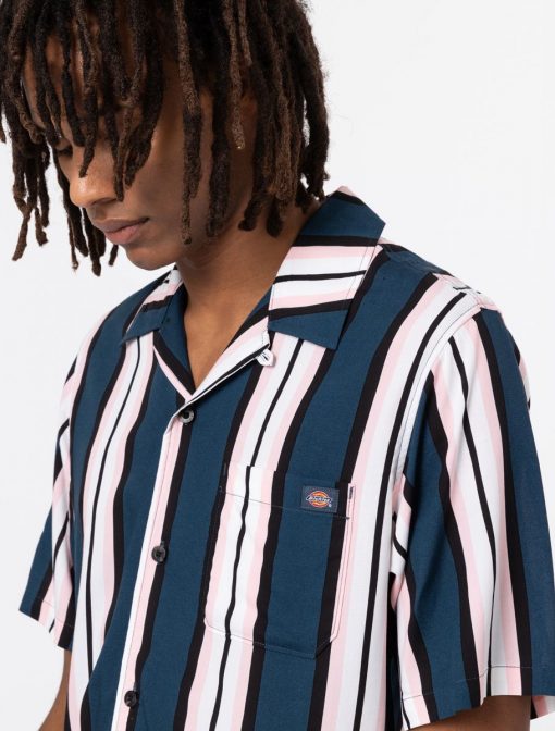 Dickies Lynnwood Short Sleeve Shirt Unisex Air Force Blue