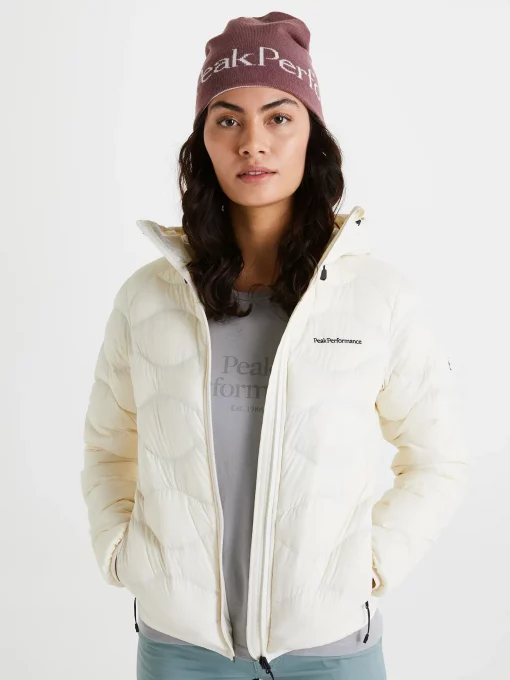 Peak Performance Helium Hood Jacket Women Vintage White