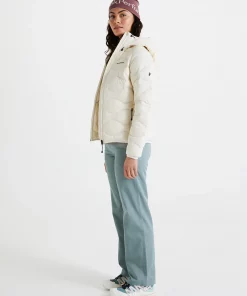 Peak Performance Helium Hood Jacket Women Vintage White
