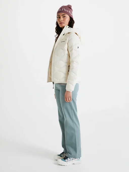 Peak Performance Helium Hood Jacket Women Vintage White