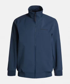 Peak Performance Softshell Blizzard Jacket Men Blue Steel