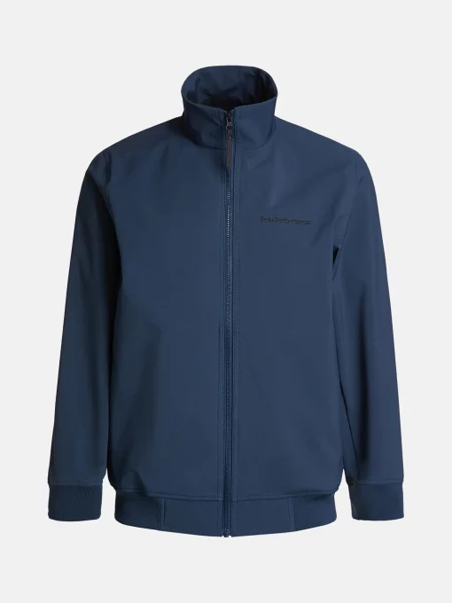Peak Performance Softshell Blizzard Jacket Men Blue Steel