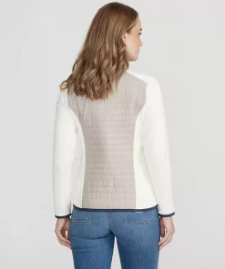 Holebrook Mimmi Fullzip Windproof Off White/Khaki