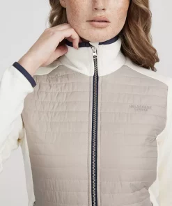 Holebrook Mimmi Fullzip Windproof Off White/Khaki