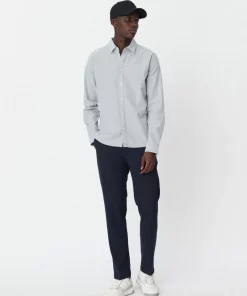 Les Deux Christoph LW Oxford Shirt Ice Blue