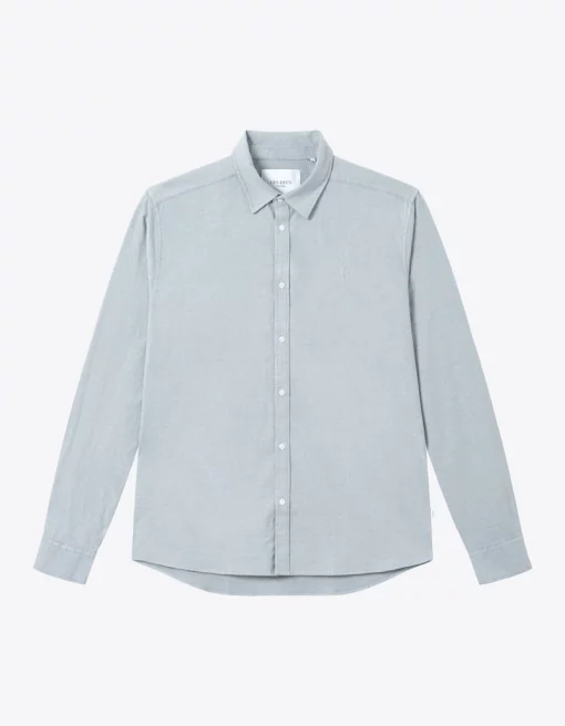 Les Deux Christoph LW Oxford Shirt Ice Blue