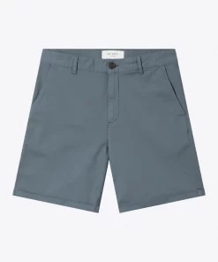 Les Deux Pascal Light Chino Shorts Turbulence Blue