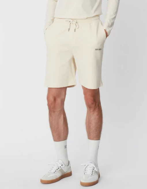 Les Deux Lens Sweatshorts Ivory