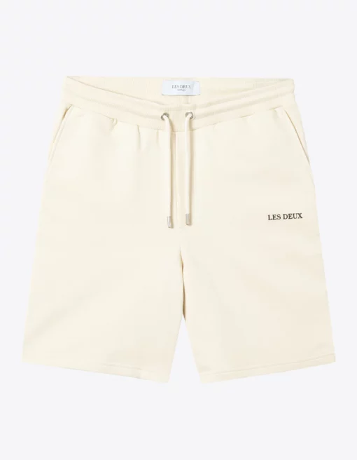 Les Deux Lens Sweatshorts Ivory