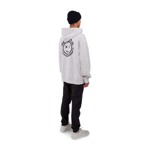 Makia Dizzy Hooded Sweatshirt Light Grey