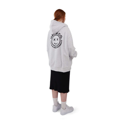 Makia Dizzy Hooded Sweatshirt Light Grey