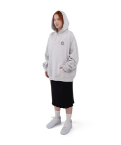 Makia Dizzy Hooded Sweatshirt Light Grey