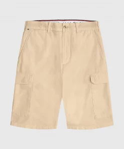 Tommy Hilfiger John Cargo Twill Shorts Clayed Pebble