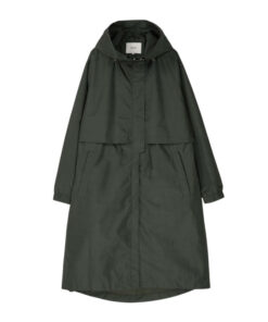 Makia Isla Coat Dark Green
