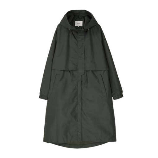 Makia Isla Coat Dark Green