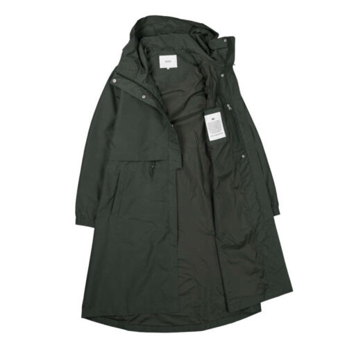 Makia Isla Coat Dark Green