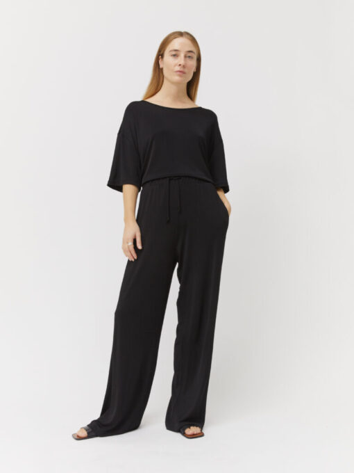 A Part of the Art Vacant Pants Viscose Black