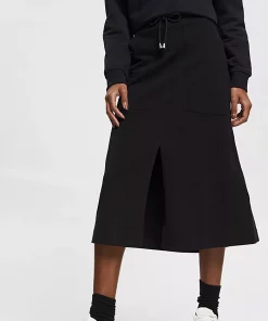 Esprit Jersey Skirt Black