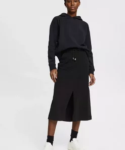 Esprit Jersey Skirt Black