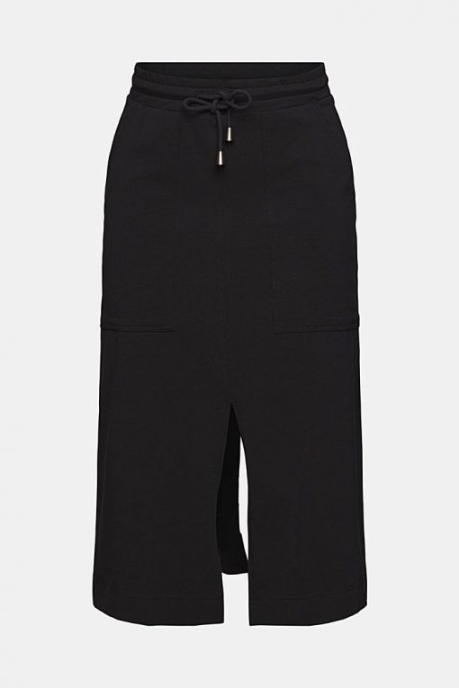 Esprit Jersey Skirt Black