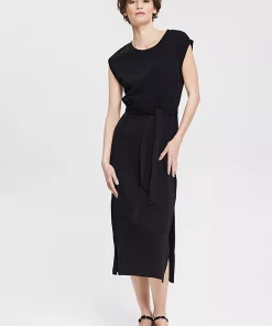 Esprit Jersey Dress Black