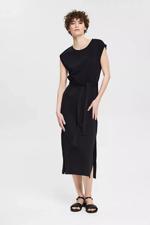 Esprit Jersey Dress Black