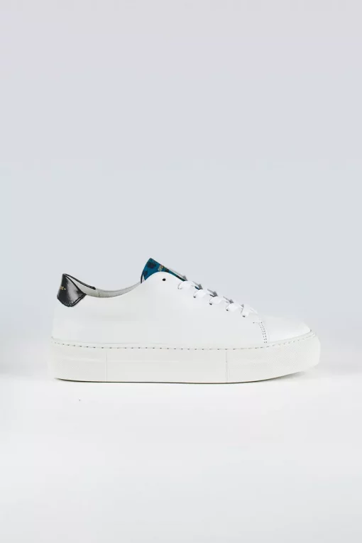 Sneaky Steve Moore W White/Blue Leopard