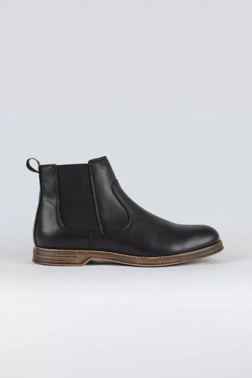 Sneaky Steve Risty Leather Shoes Black