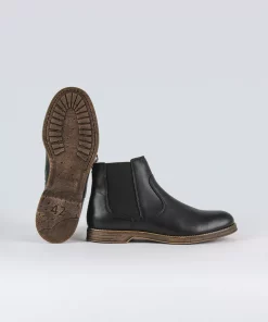 Sneaky Steve Risty Leather Shoes Black