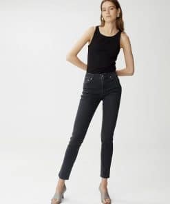 Gestuz Rollagz Jersey Top Black