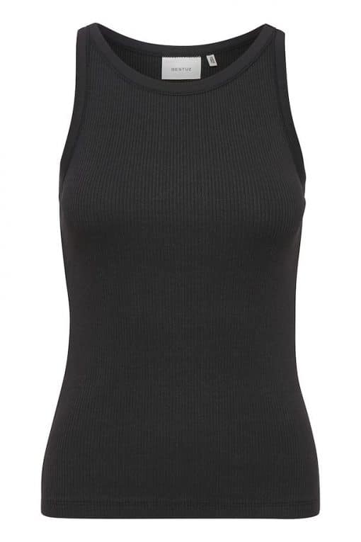 Gestuz Rollagz Jersey Top Black