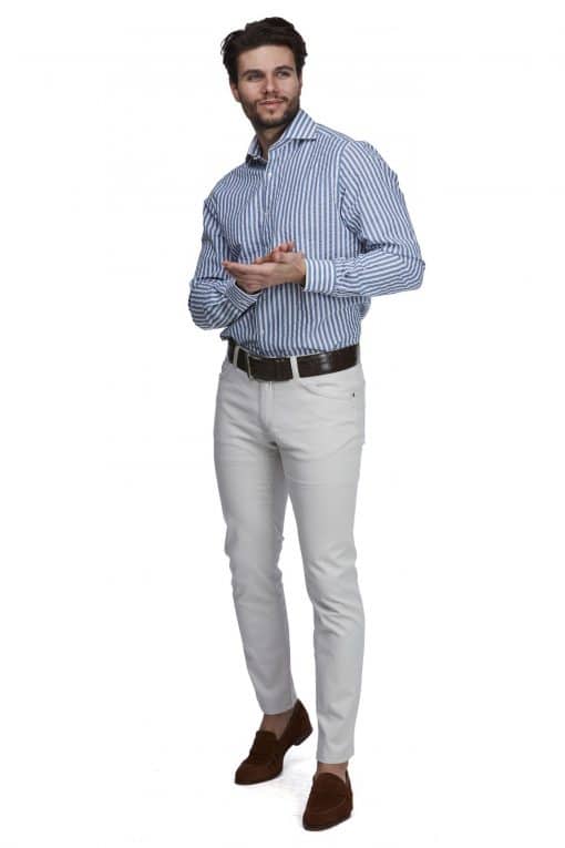 Hansen & Jacob 5-Pkt Cut´n Sew Pants Irish White