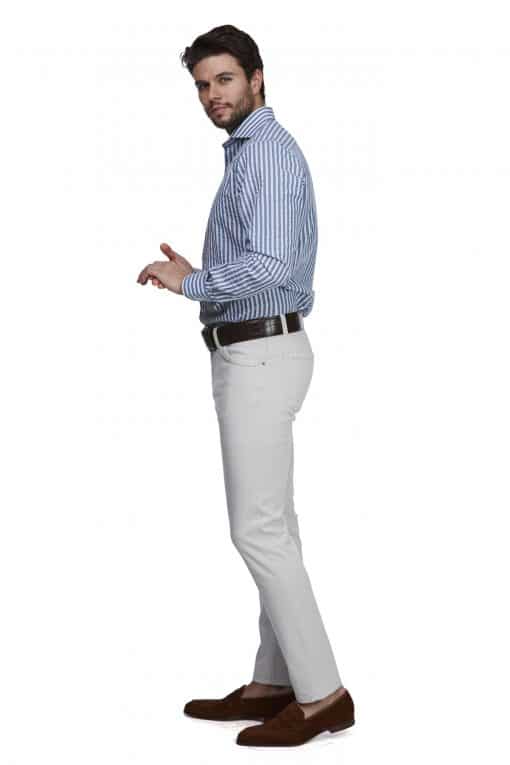 Hansen & Jacob 5-Pkt Cut´n Sew Pants Irish White