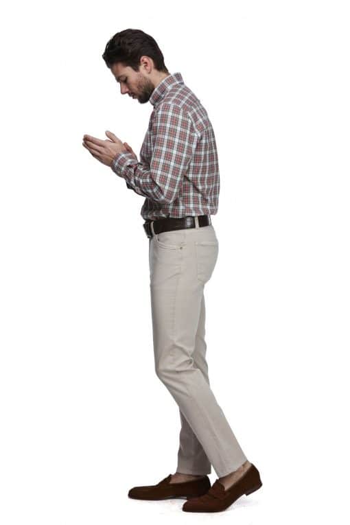Hansen & Jacob 5-Pkt Cut´n Sew Pants Beige