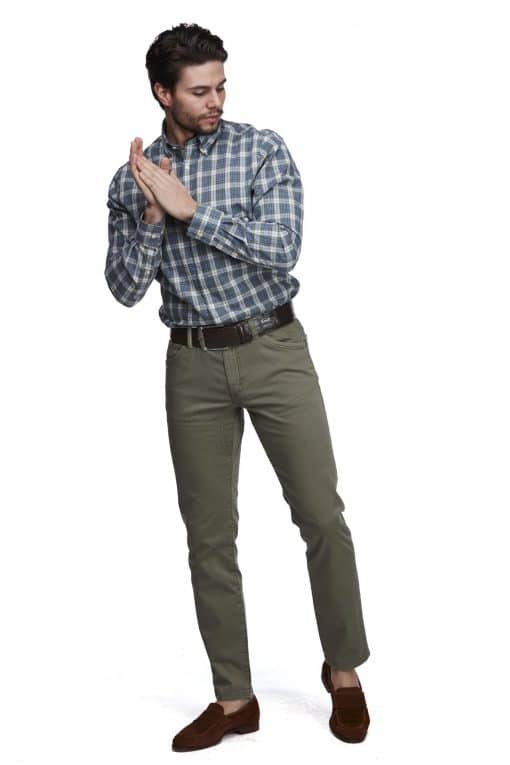 Hansen & Jacob 5-Pkt Cut´n Sew Pants Green