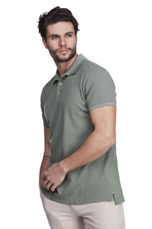 Hansen & Jacob Classic Polo Stretch Green