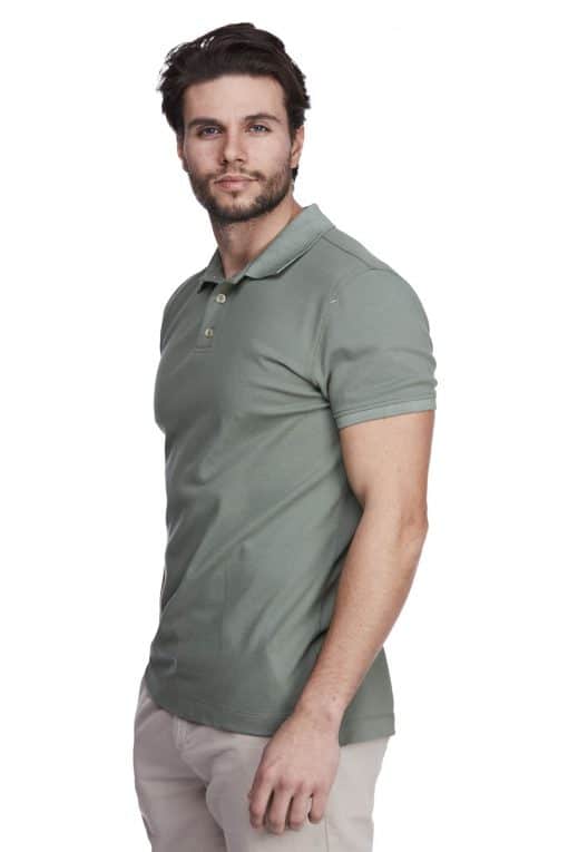 Hansen & Jacob Classic Polo Stretch Green