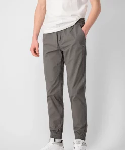 Champion Elastic Cuff Twill Pants Dark Grey