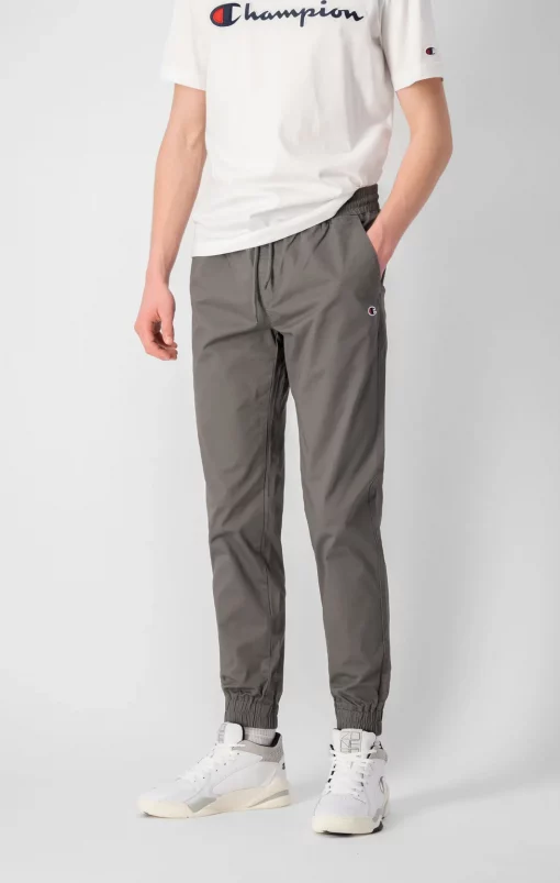 Champion Elastic Cuff Twill Pants Dark Grey