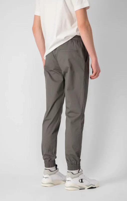 Champion Elastic Cuff Twill Pants Dark Grey
