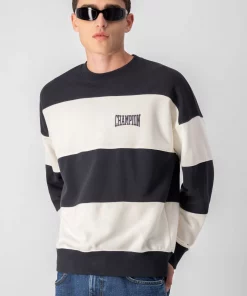 Champion Bookstore Logo Stripe Sweatshirt