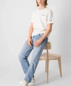 Champion Embroidered Script Logo T-shirt White