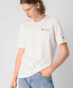 Champion Embroidered Script Logo T-shirt White